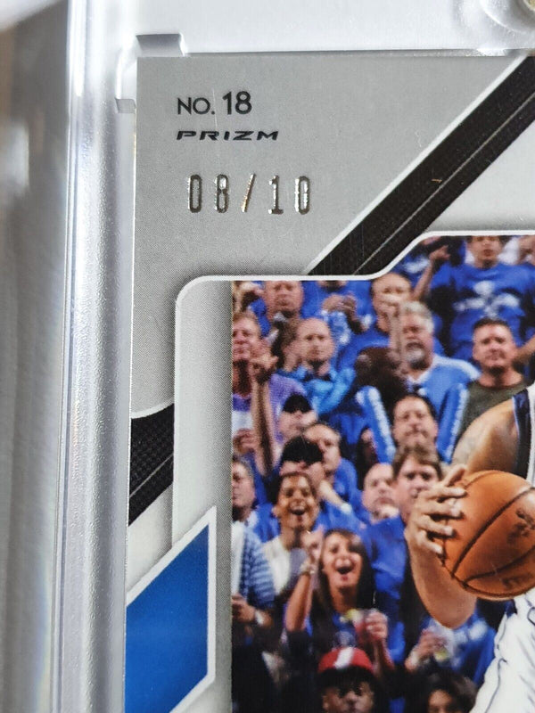 2018 Prizm Shawn Marion PRIME #PATCH /10 SILVER HOLO Game Worn Jersey