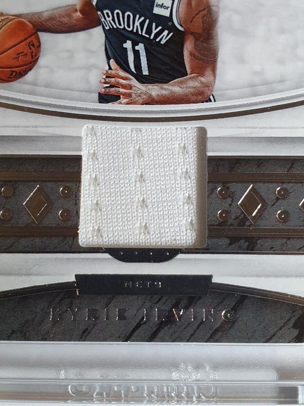 2019 Crown Royale Kyrie Irving #PATCH Game Worn Jersey - Ready to Grade