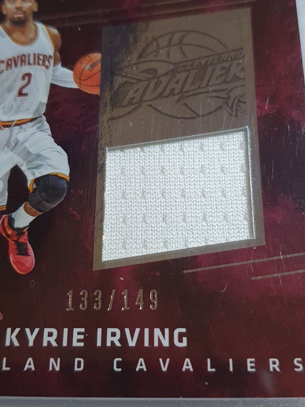 2016 Absolute Kyrie Irving #PATCH RED /149 Game Worn Jersey - Ready to Grade