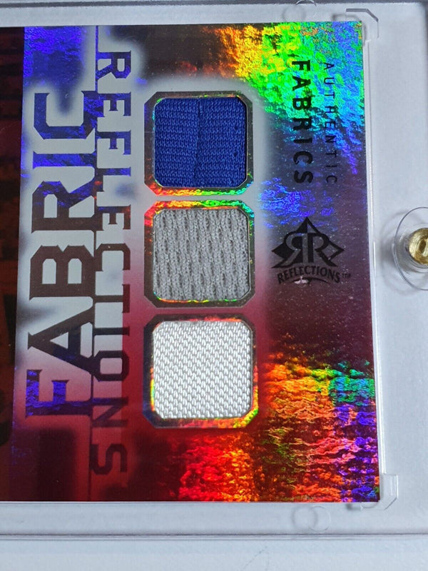 2005 Upper Deck Tracy McGrady TRIPLE #PATCH /25 Holo Game Worn Jersey - Rare