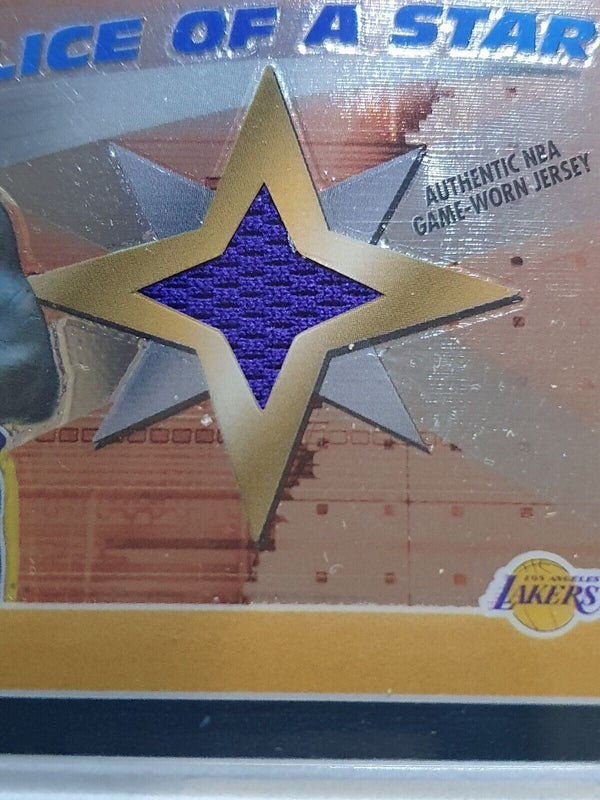 2001 Topps Pristine Shaquille O'Neal #PATCH Game Worn Jersey - Rare