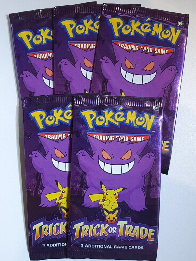 Pokemon Trick or Trade Packs LOT OF 5