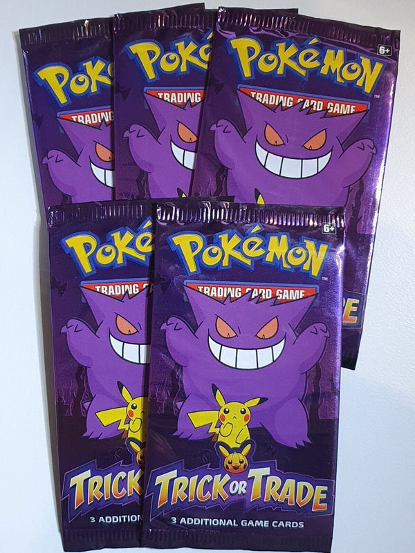Pokemon Trick or Trade Packs LOT OF 5 - Factory Sealed