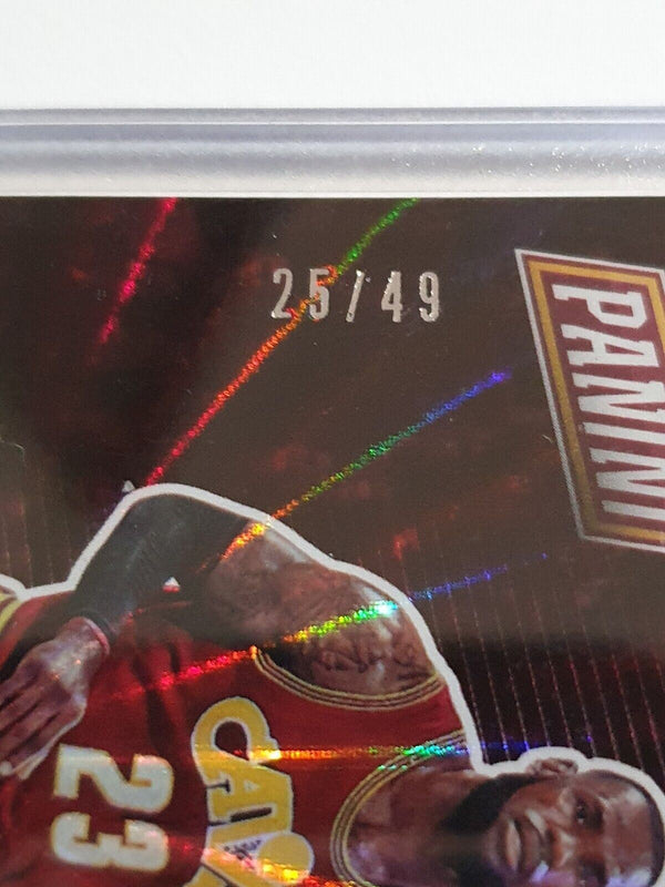 2017 Panini LeBron James #BK4 RAINBOW SPOKES Prizm /49 - Ready to Grade