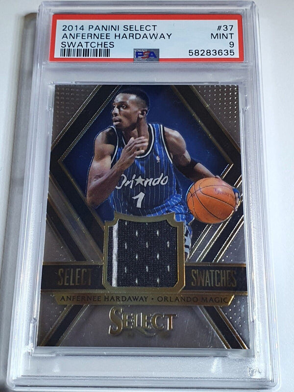 2014 Select Anfernee Hardaway #PATCH /75 Game Worn Jersey - PSA 9 (POP 1)