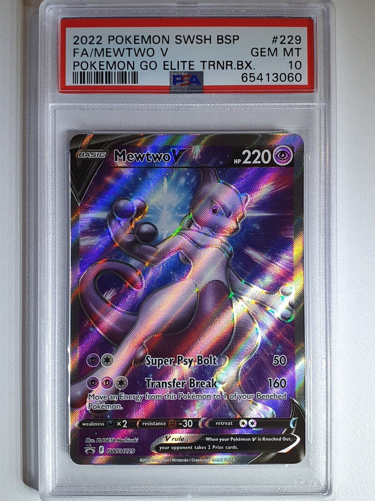 is mcdonald's selling pokemon cards 2022 Pokemon Mewtwo V SWSH229 Pokemon Go Elite Trainer Box