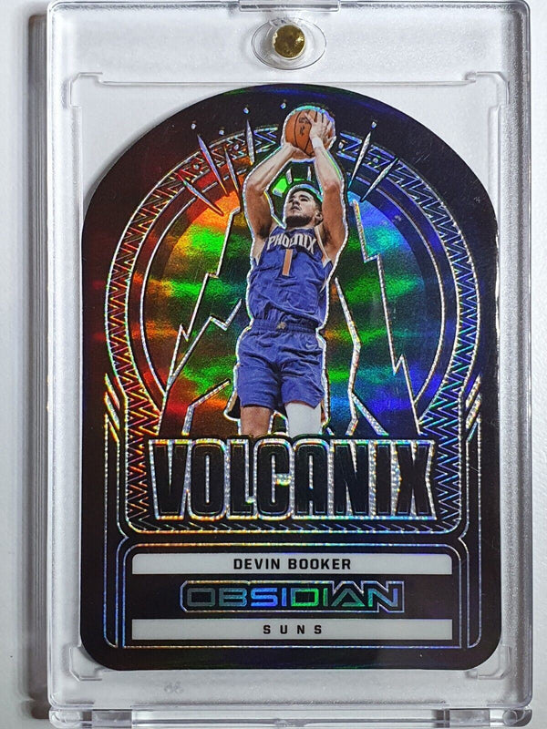 2021 Obsidian Devin Booker #19 VOLCANIX CASE HIT Die Cut - Ready to Grade