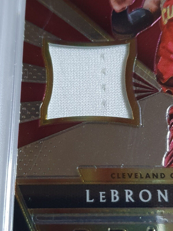 2014 Select LeBron James #PATCH /149 Game Worn Jersey - PSA 9 (POP 3)