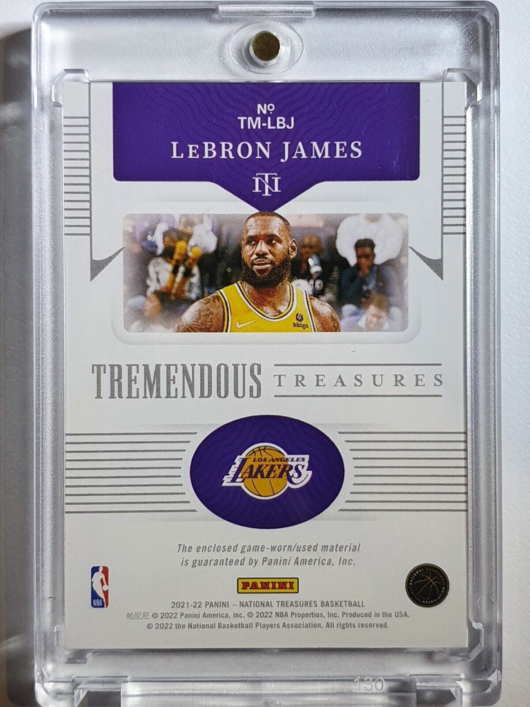 LeBron James 2022 Los Angeles Lakers Game Worn Jersey