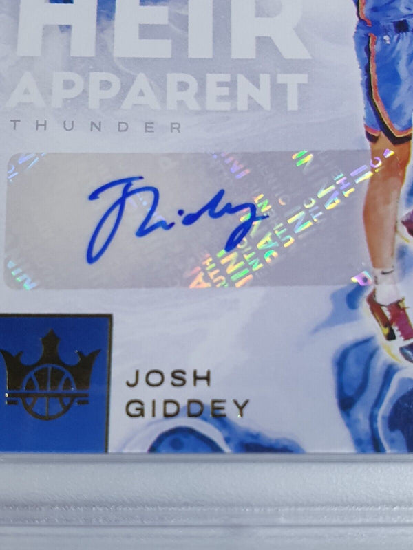 2021 Court Kings Josh Giddey Rookie AUTO /199 Heir Apparent - PSA 9 (POP 9)