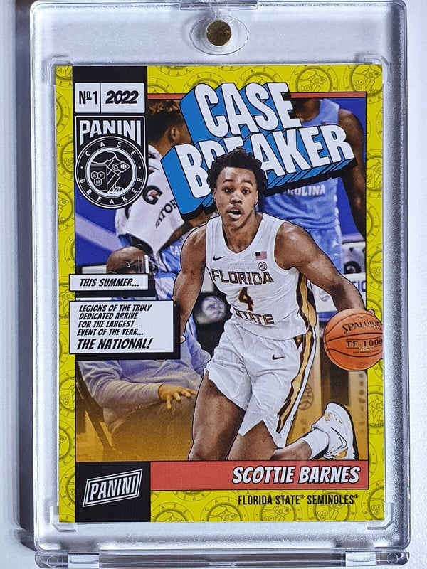 2022 The National Scottie Barnes Rookie #CB29 CASE BREAKER /199 - Ready to Grade