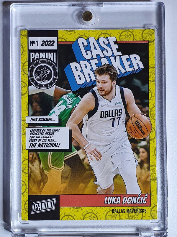 2022 The National Luka Doncic #CB9 CASE BREAKER /199 - Ready to Grade