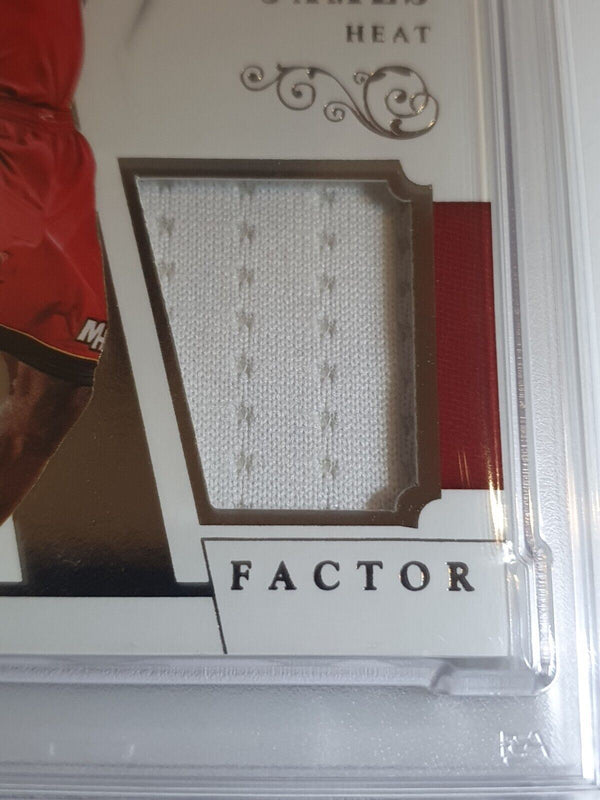 2013 National Treasures LeBron James #PATCH /75 Game Worn Jersey - PSA 9 (POP 4)
