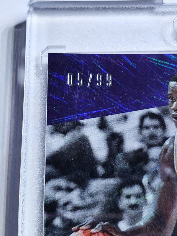 2019 Panini Shaquille O'Neal ELECTRIC RAIN Prizm /99 LSU - Ready to Grade