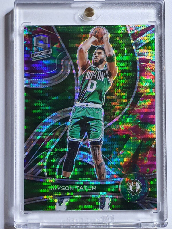 2021 Panini Spectra Jayson Tatum #16 CELESTIAL Prizm /99 - Ready to Grade