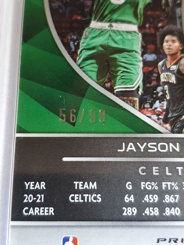 2021 Panini Spectra Jayson Tatum #16 CELESTIAL Prizm /99 - Ready to Grade