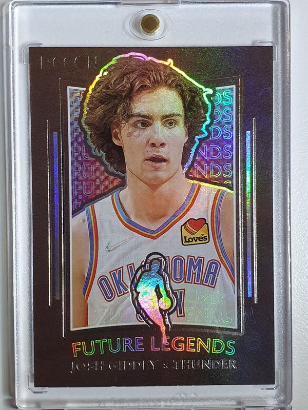 2021 Recon Josh Giddey Rookie #17 Future Legends Holo RC - Ready to Grade