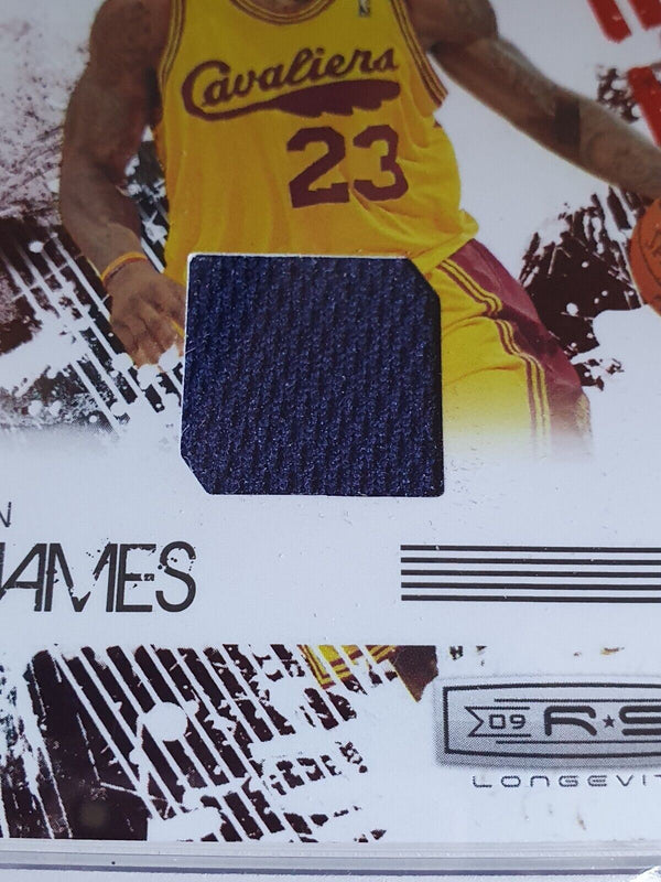 2009 Rookies & Stars LeBron James #PATCH /250 Game Worn Jersey - PSA 9 (POP 3)