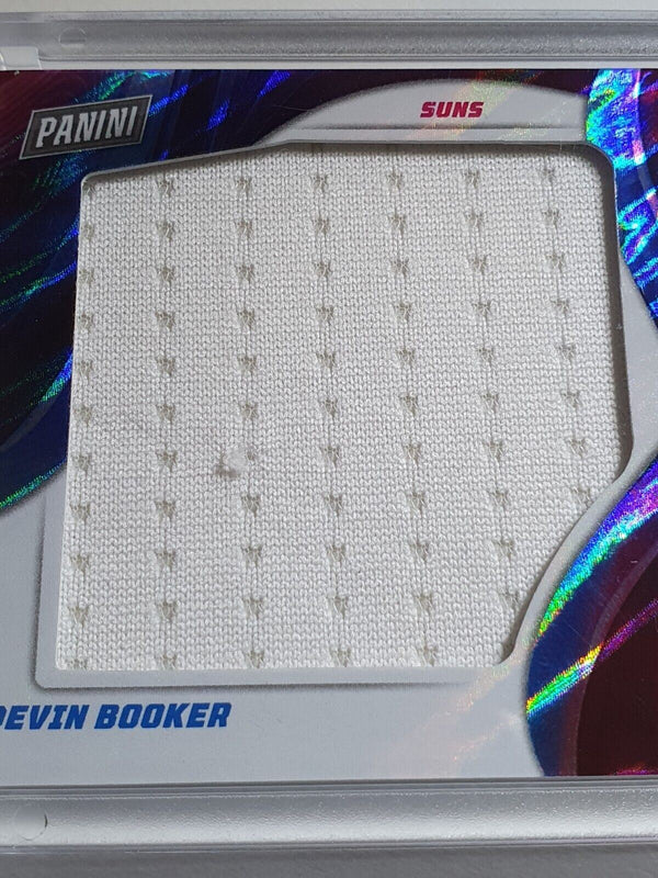 2021 Panini Devin Booker #PATCH MOON LAVA /50 Prizm Jumbo Jersey - Rare