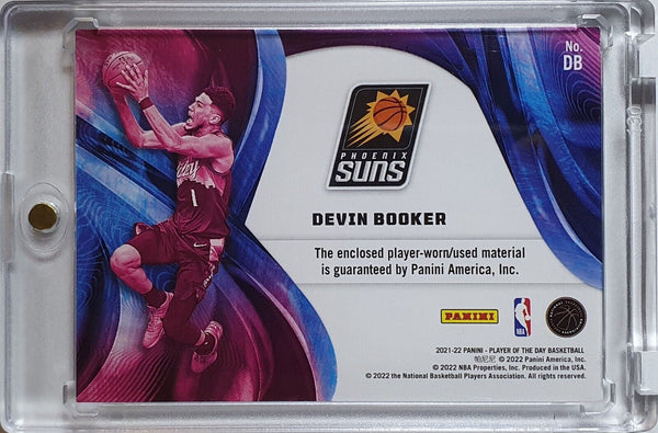 2021 Panini Devin Booker #PATCH MOON LAVA /50 Prizm Jumbo Jersey - Rare