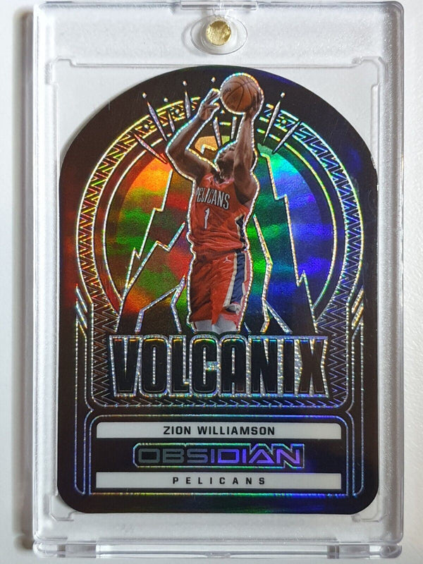 2021 Obsidian Zion Williamson #29 VOLCANIX CASE HIT Die Cut - Ready to Grade