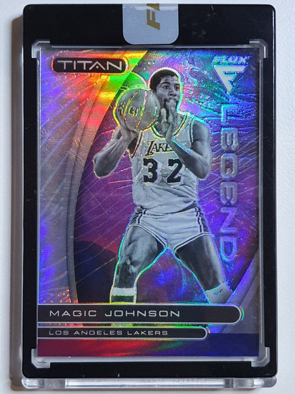 2020 Flux Magic Johnson #2 Titan SILVER Prizm Uncirculated - Panini Sealed