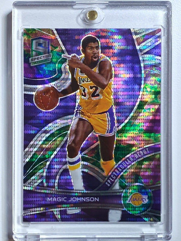 2021 Panini Spectra Magic Johnson #157 CELESTIAL Prizm /99 - Ready to Grade