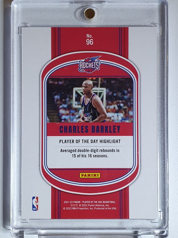 2021 Panini Charles Barkley #96 KABOOM /99 Holo Player Of The Day - Rare