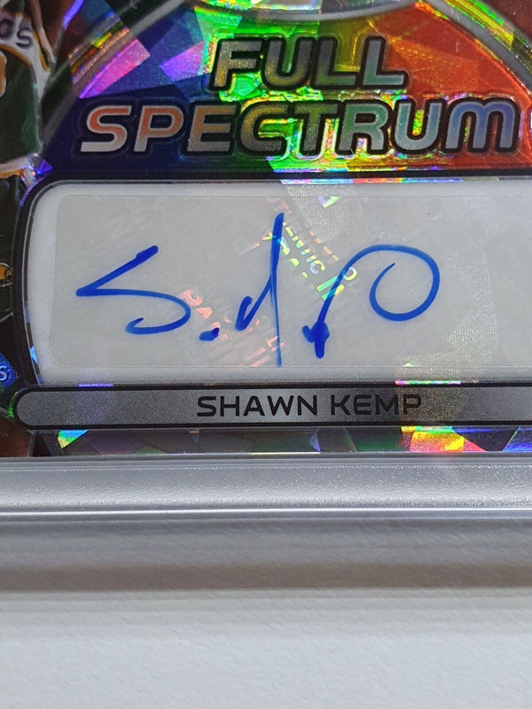 2021 Spectra Shawn Kemp AUTO ASTRAL /49 Prizm Full Spectrum Signatures - Rare