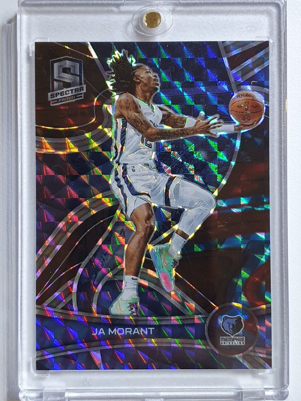 2021 Panini Spectra Ja Morant #12 INTERSTELLAR /49 Prizm - Ready to Grade