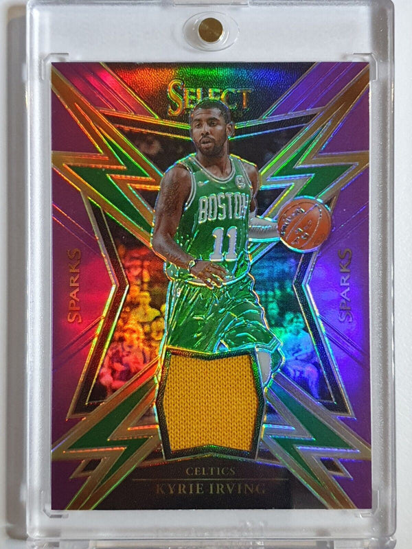 2017 Panini Select Kyrie Irving #PATCH PURPLE /99 Prizm Game Worn Jersey - Rare