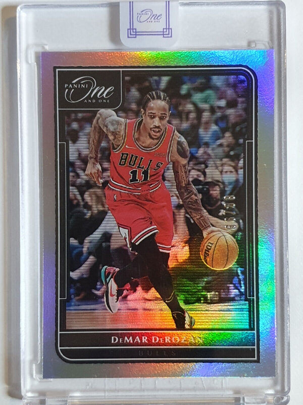 2021 Panini One and One DeMar DeRozan #41 HOLO /99 - Panini Sealed