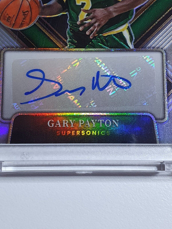 2021 Panini Select Gary Payton #AUTO HOLO /299 Signatures - Ready to Grade