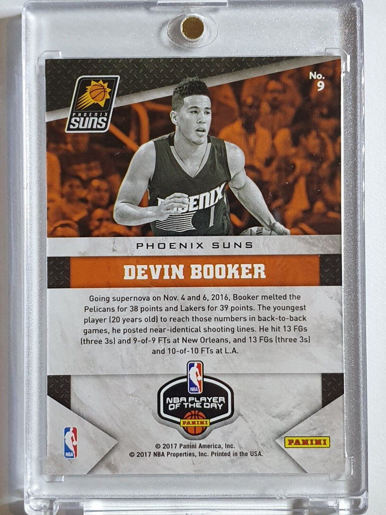 2017 Panini Devin Booker #9 ESCHER SQUARES /150 - Ready to Grade