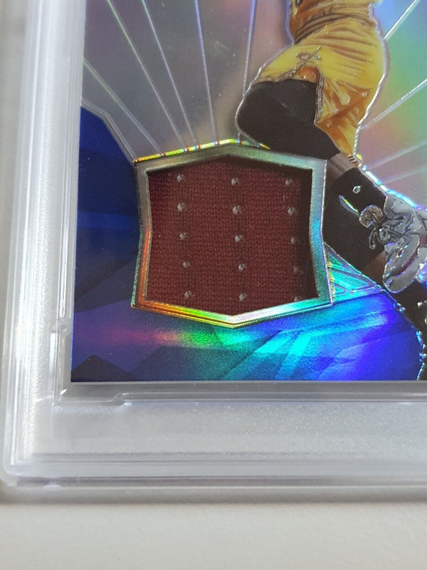 2015 Spectra LeBron James #PATCH BLUE HOLO /49 Jersey - PSA 9 (POP 1)