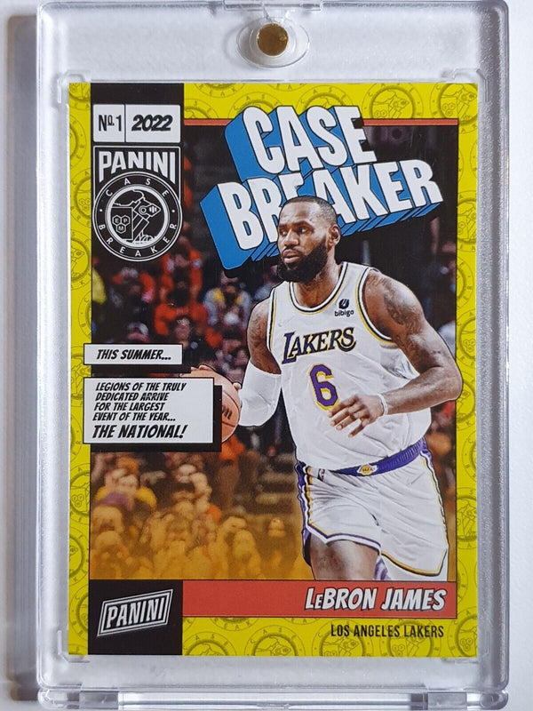 2022 The National Lebron James #CB8 CASE BREAKER /199 - Ready to Grade