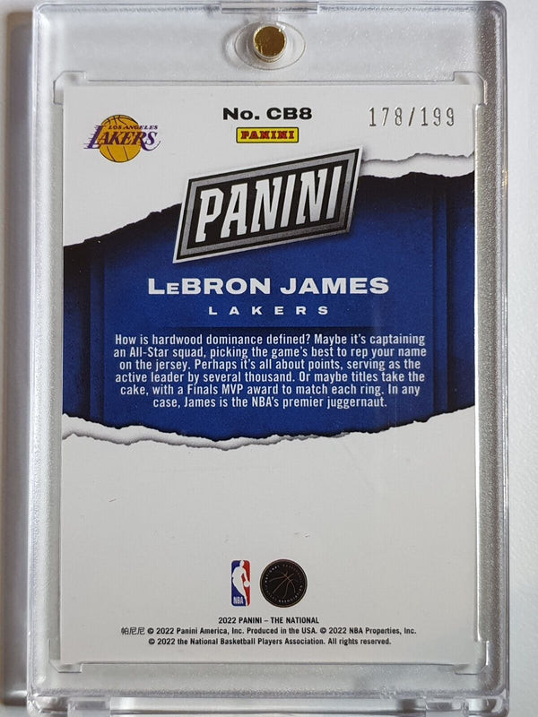 2022 The National Lebron James #CB8 CASE BREAKER /199 - Ready to Grade