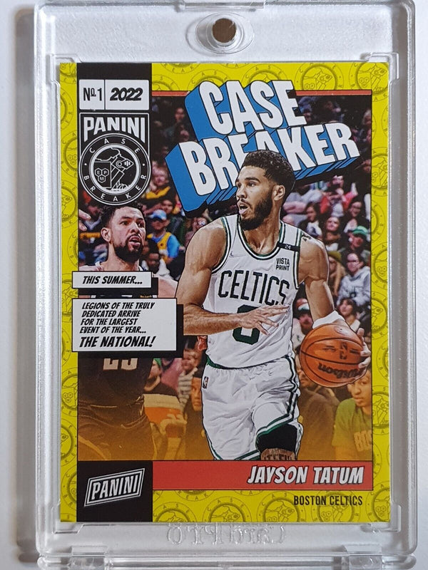 2022 The National Jayson Tatum #CB17 CASE BREAKER /199 - Ready to Grade