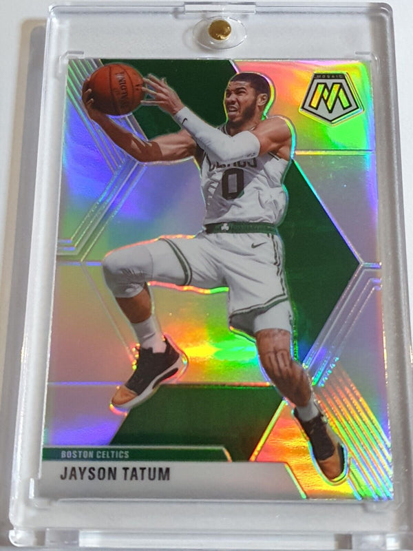 2019 Panini Mosaic Jayson Tatum #79 SILVER Holo - Ready to Grade