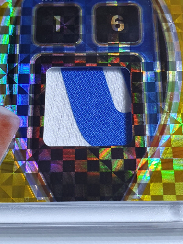 2021 Panini Select Josh Giddey Rookie #PATCH GOLD /10 Holo Jersey RC - Rare