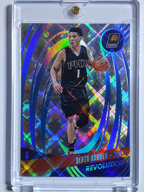 2016 Panini Revolution Devin Booker #11 COSMIC Prizm /100 - Ready to Grade