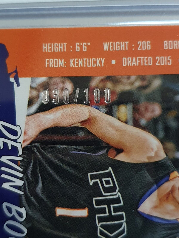 2016 Panini Revolution Devin Booker #11 COSMIC Prizm /100 - Ready to Grade