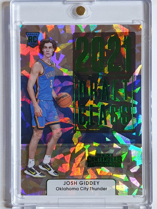 2021 Panini Contenders Josh Giddey Rookie #6 GREEN ICE RC - Ready to Grade