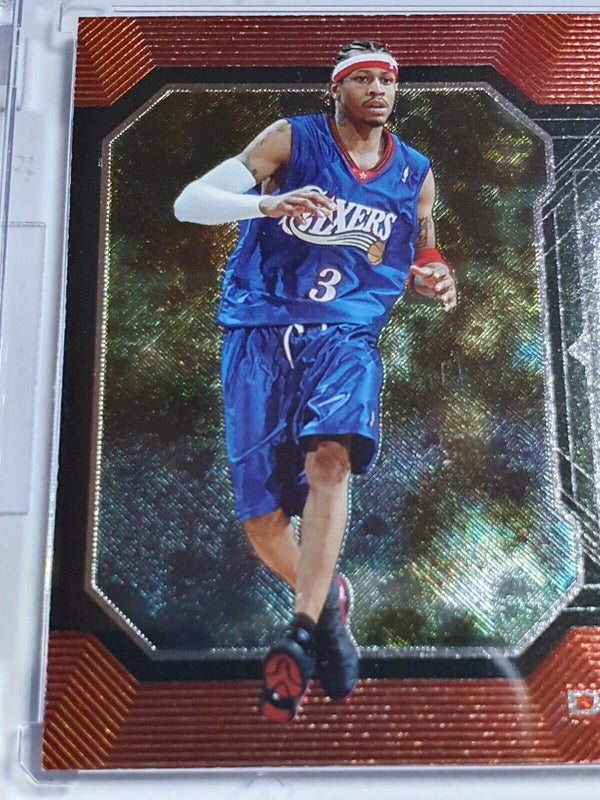 2005 Upper Deck Allen Iverson #PATCH /250 BLACK DIAMOND Game Worn Jersey