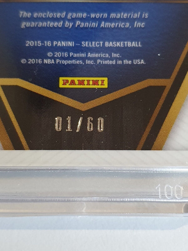 2015 Panini Select Kevin Durant #PATCH /60 Game Worn Jersey Relic - Rare