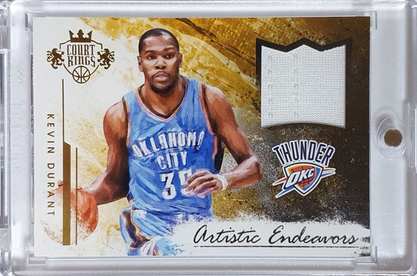 2015 Court Kings Kevin Durant #PATCH Game Worn Jersey /299 - Ready to Grade