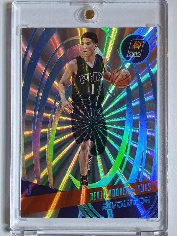 2016 Panini Revolution Devin Booker #11 SUNBURST Prizm - Ready to Grade