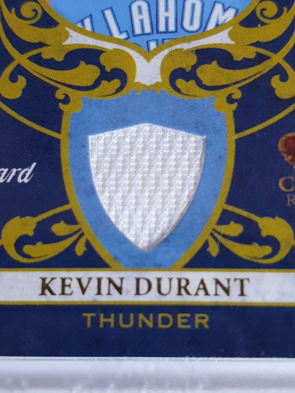 2010 Crown Royale Kevin Durant #PATCH /499 Game Worn Jersey Die Cut - Rare