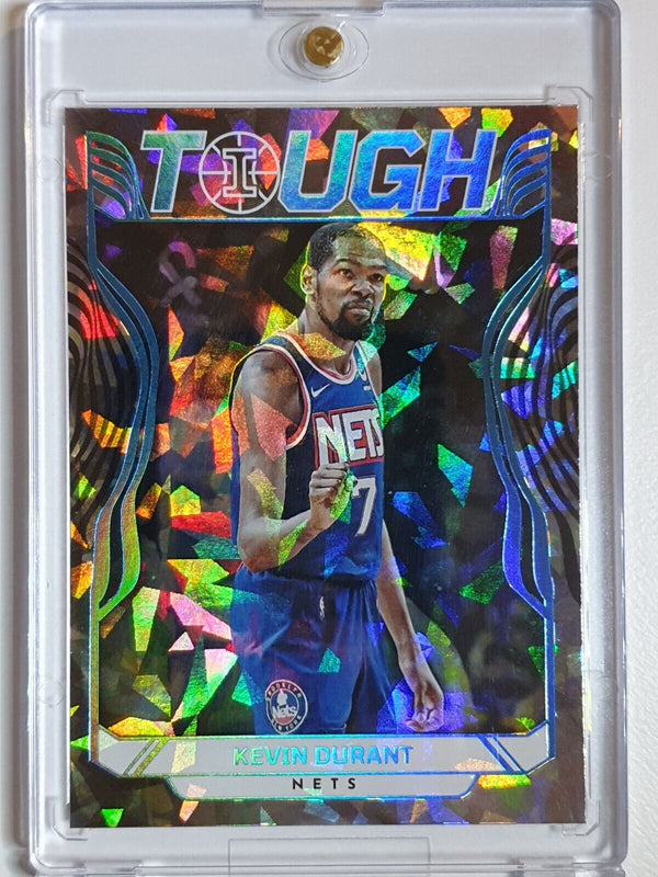 2021 Panini Illusions Kevin Durant #21 CRACKED ICE TOUGH CASE HIT - Rare