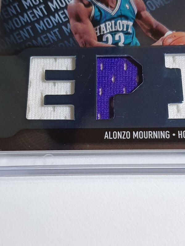 2015 Totally Certified Alonzo Mourning #PATCH EPIX /99 QUADRUPLE Jerseys - Rare